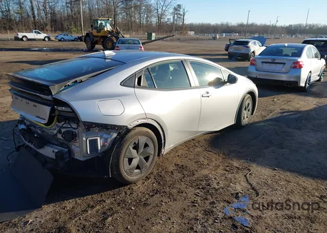 2024 Toyota Prius Prime Se z USA, uszkodzony, nr VIN JTDACACU9R3024857